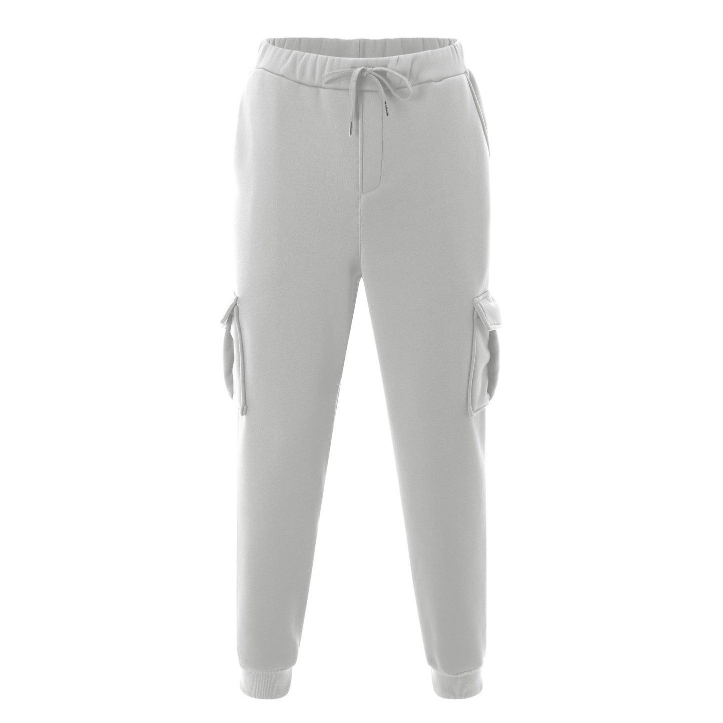 New Men Winter Pocket Sports Fleece Pants