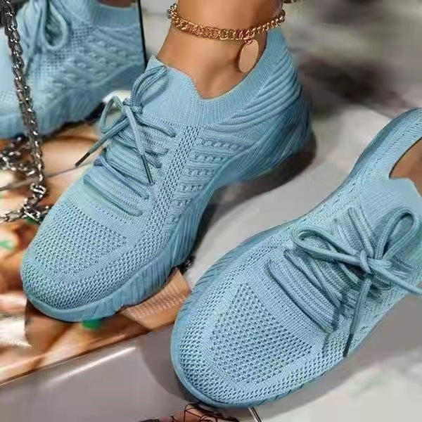 New Women Cushion Bottom Mesh Breathable Casual Shoes