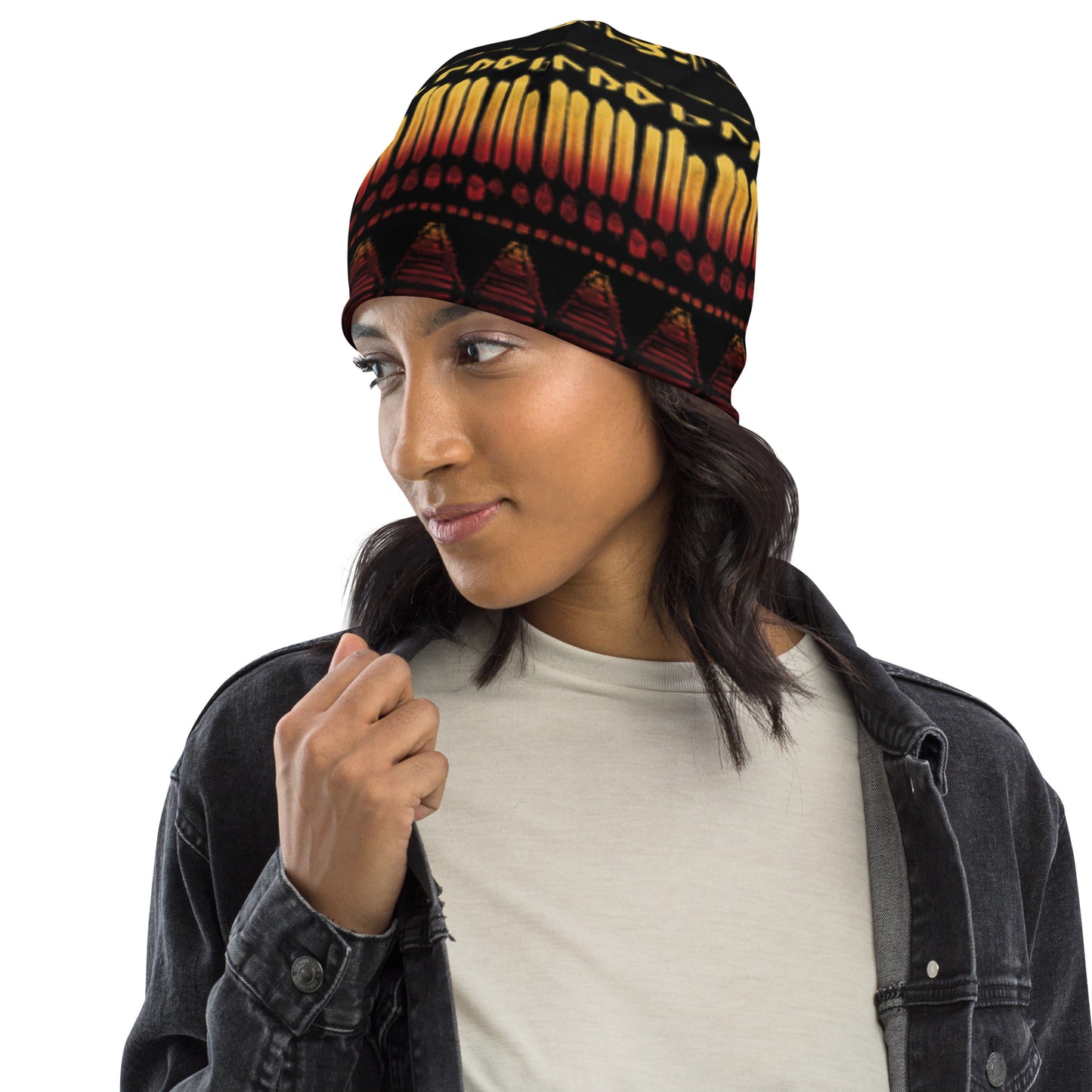 DIAMOND ISLAND (GOLD) Beanie
