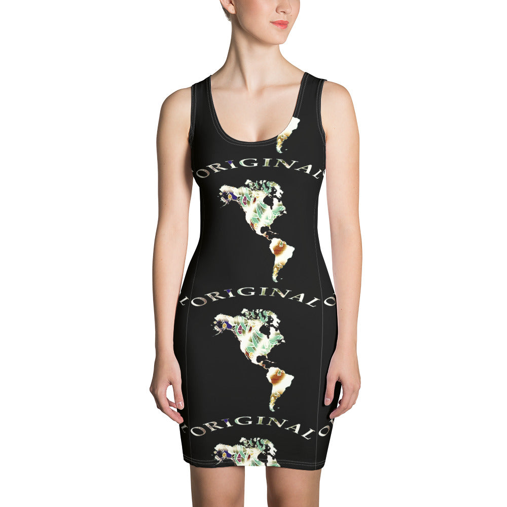 ONE ORIGINAL GEAR RECUR Sublimation Cut & Sew Dress Black/ Multi Color