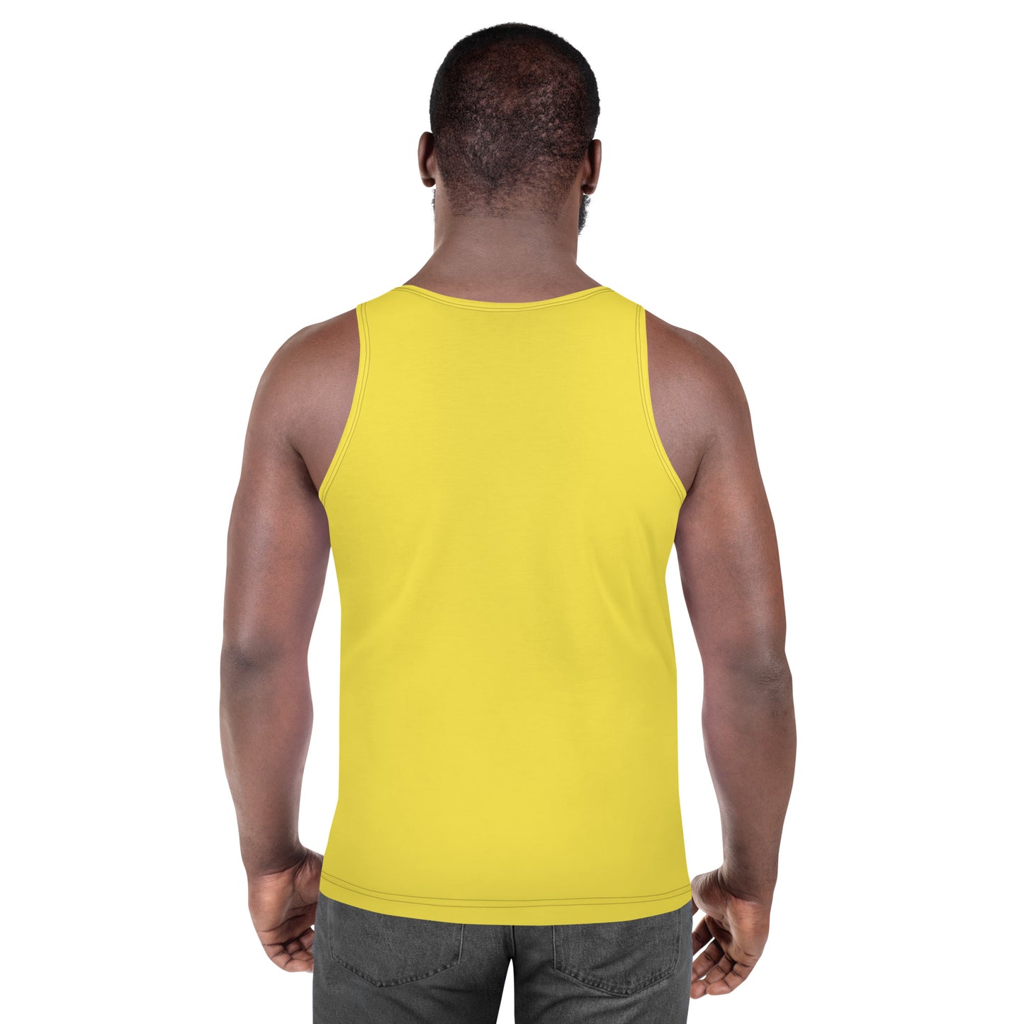 ONE ORIGINAL GEAR (SUN RISE WEAR) Unisex Tank Top Yellow/ Multi Color