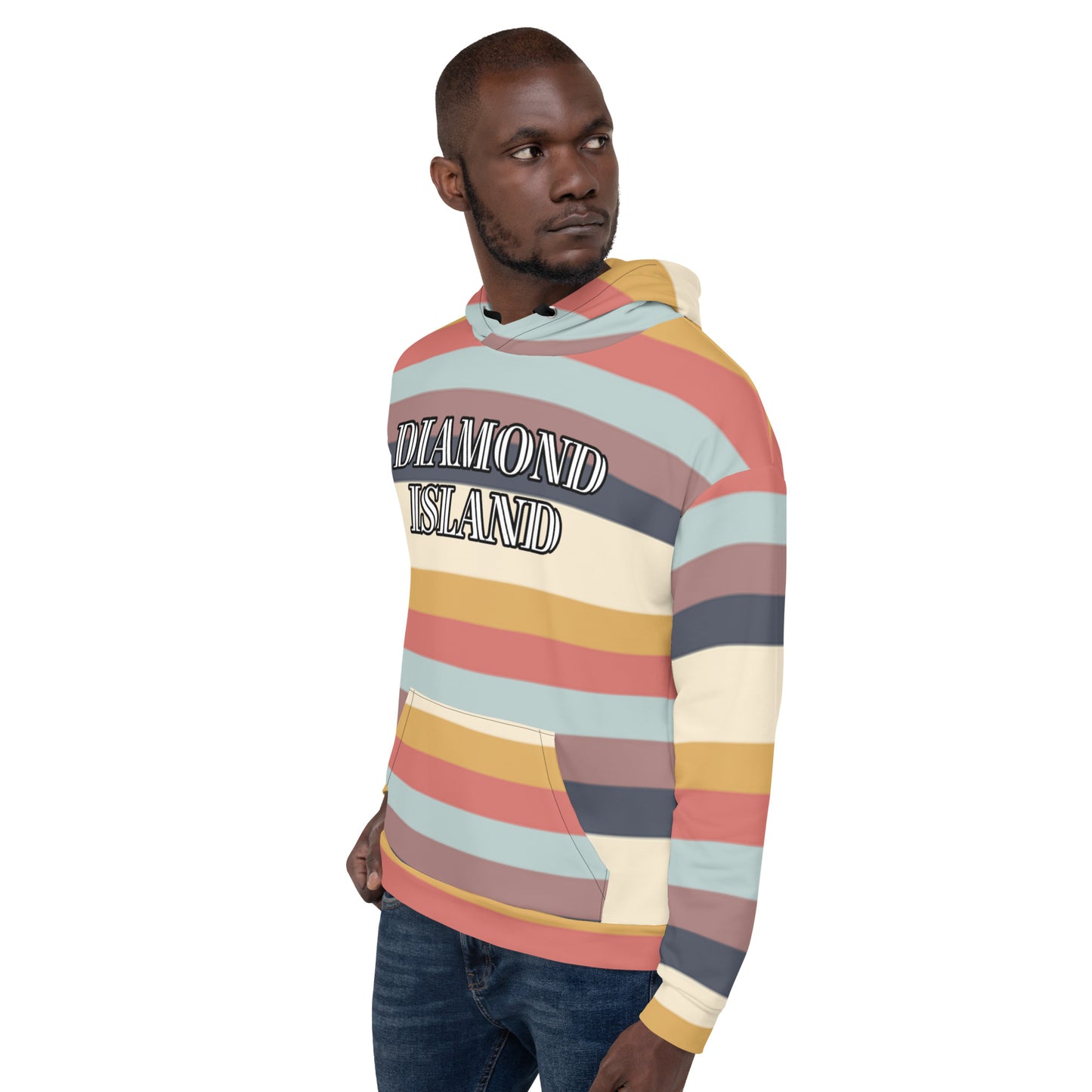 DIAMOND ISLAND (GOLD) Unisex Hoodie