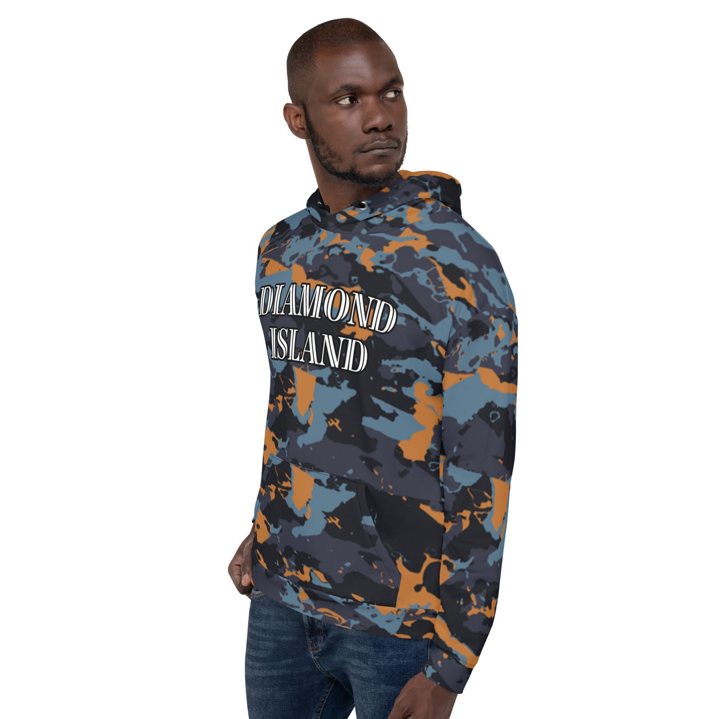 DIAMOND ISLAND (GOLD) Unisex Hoodie