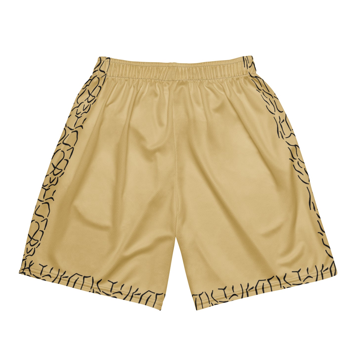 DIAMOND ISLAND ATHLETES EDITION Unisex mesh shorts (gold)