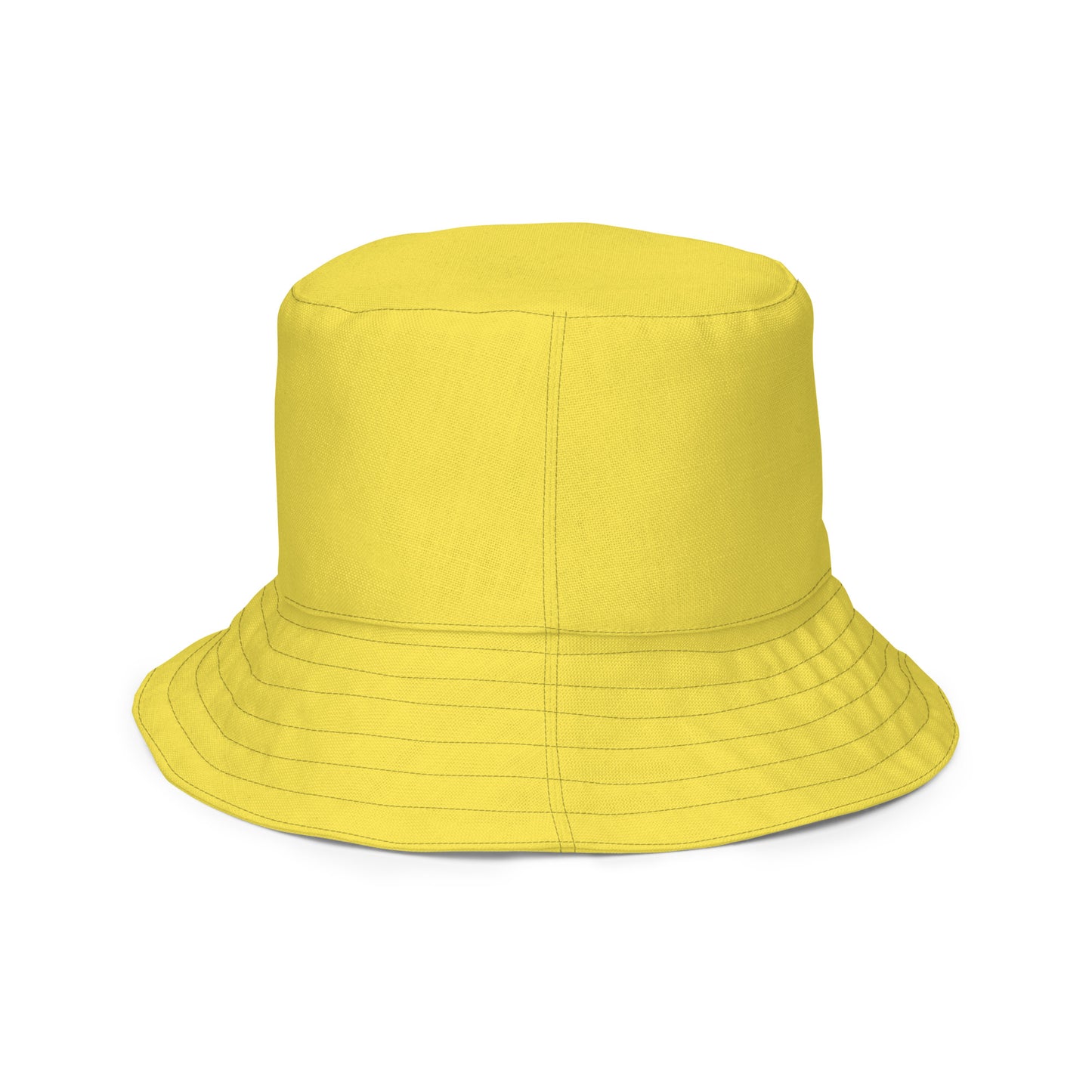 ONE ORIGINAL GEAR (SUN RISE WEAR) Reversible bucket hat Yellow/ Multi Color