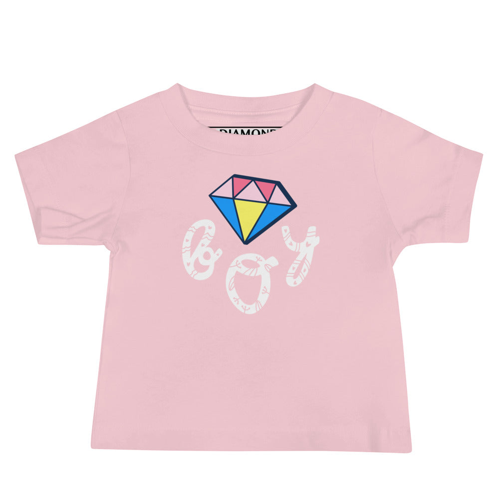 DIAMOND BOY Baby Jersey Short Sleeve Tee