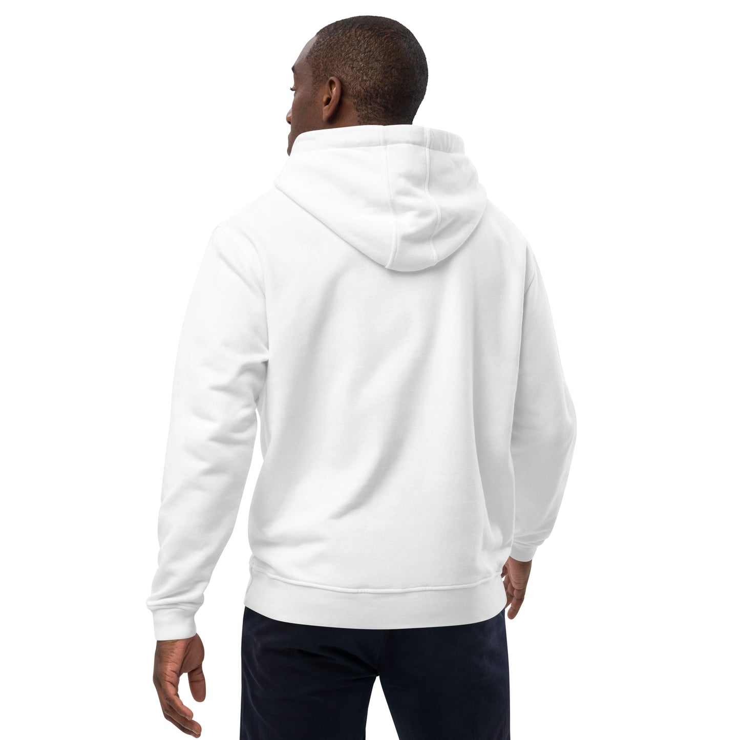 ONE ORIGINAL GEAR Premium eco hoodie Black/ White White/ Black