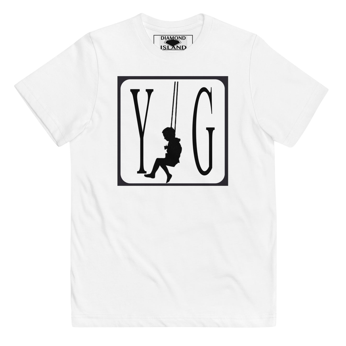YOUNG GENIUS GEAR SWINGER Youth jersey t-shirt Black/ White; White/ Black