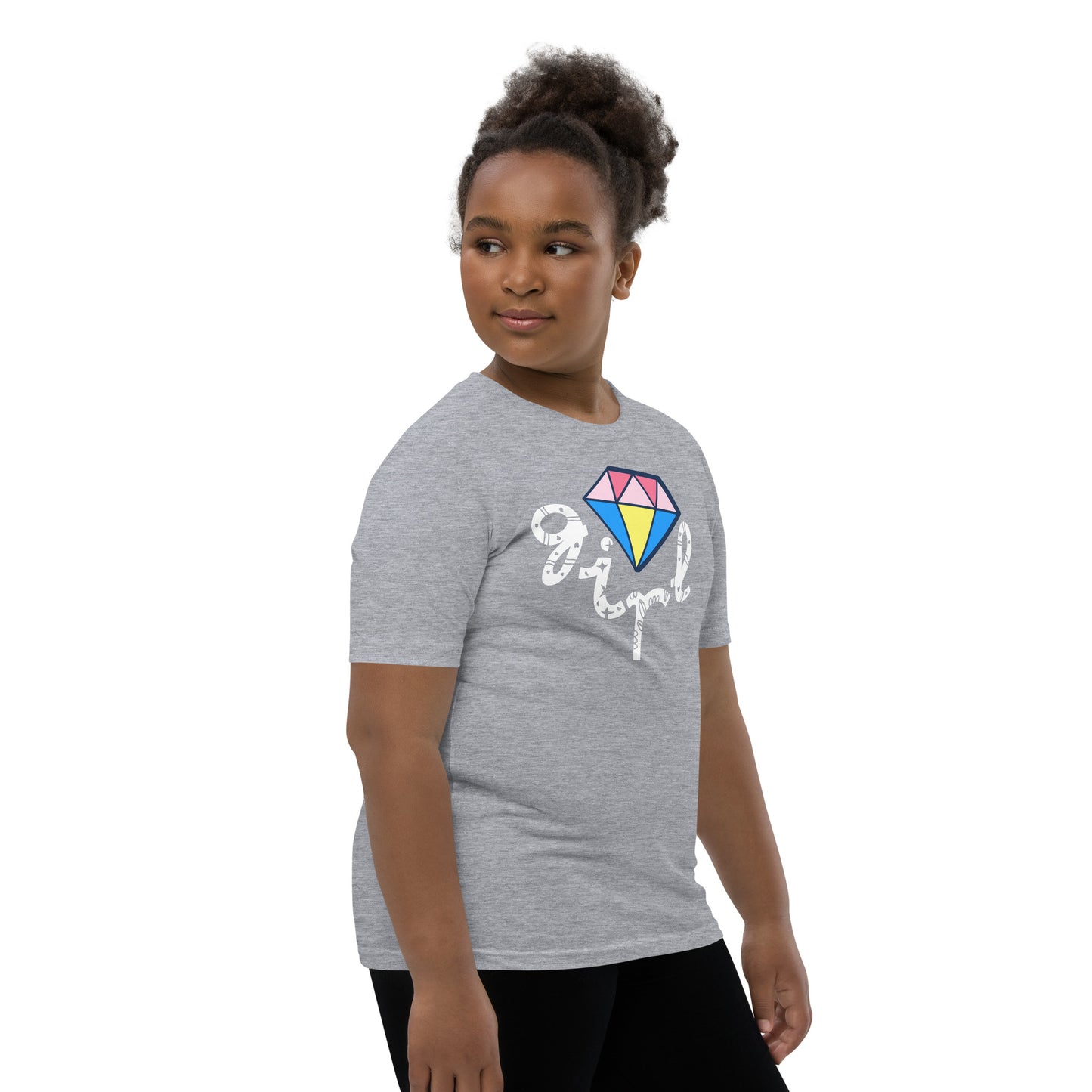 DIAMOND GIRL Youth Short Sleeve T-Shirt