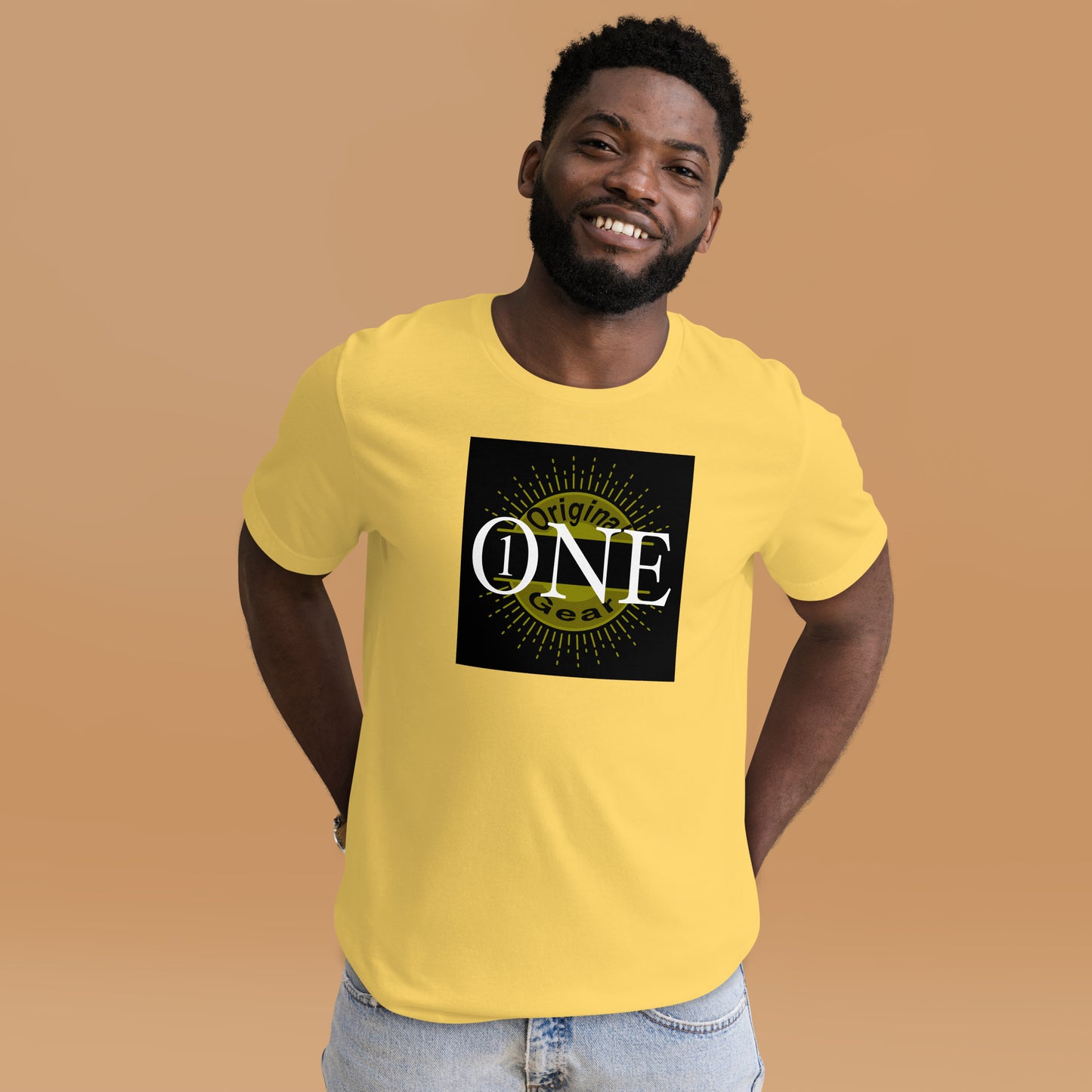 ONE ORIGINAL GEAR Unisex t-shirt Yellow/Black; Black/Yellow