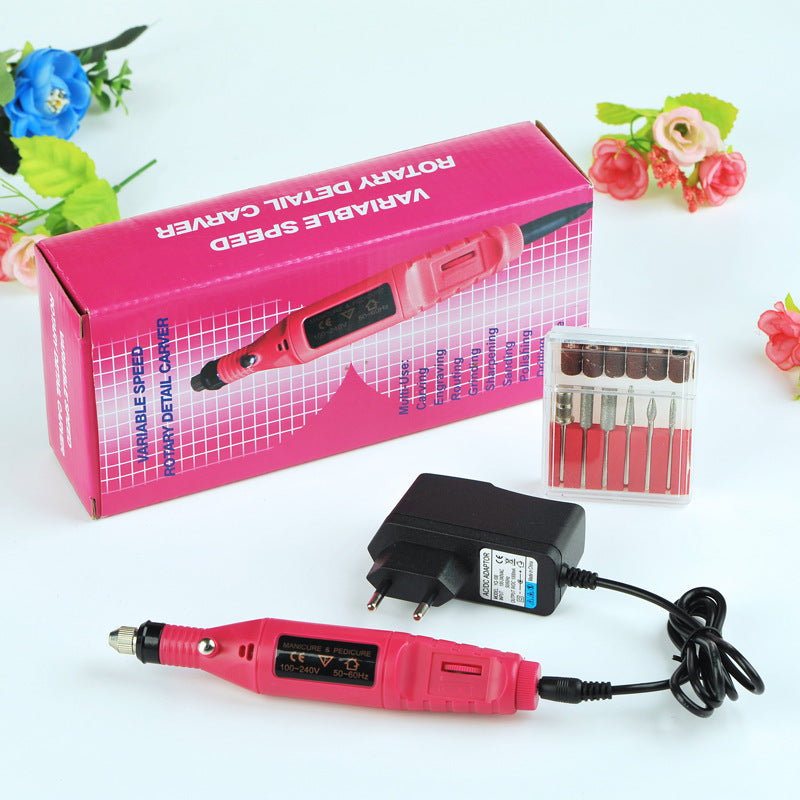 New Nail Art Portable Electric Manicure Nail Remover Polishing Machine