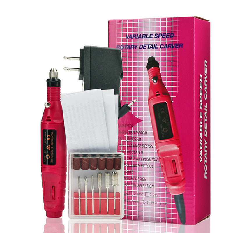 New Nail Art Portable Electric Manicure Nail Remover Polishing Machine
