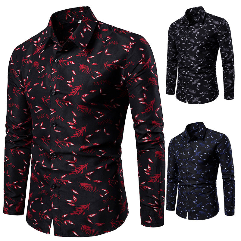 New Long Sleeve Shirts Men Tops