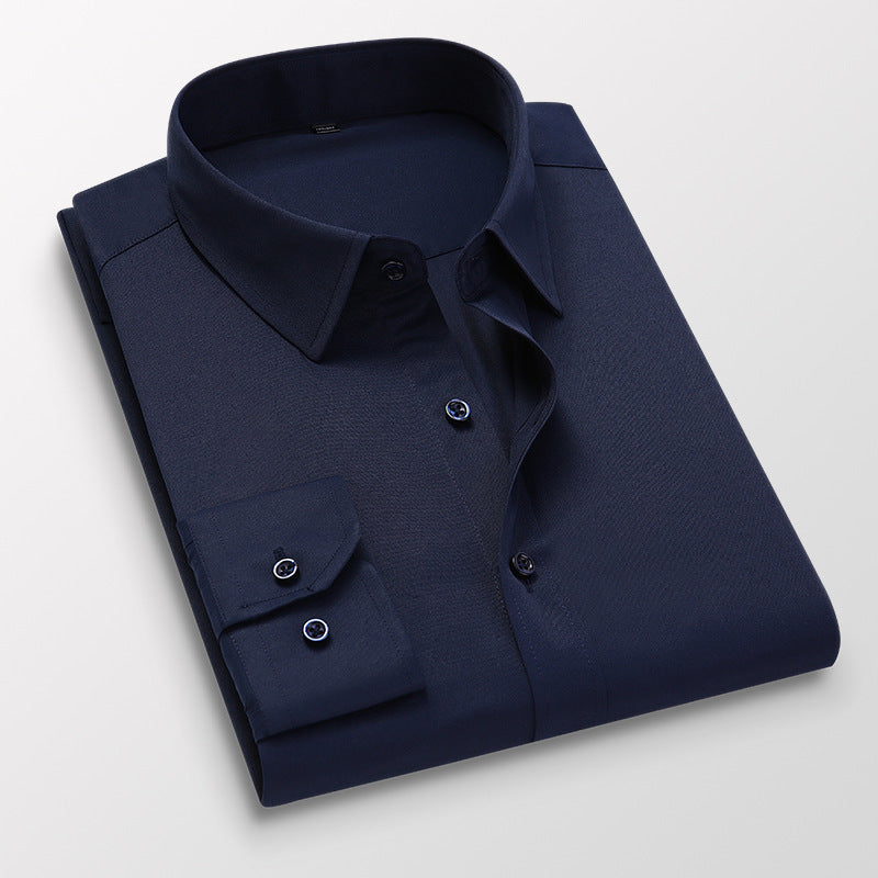 New Men Shirt Long Sleeve Casual Slim Shirt