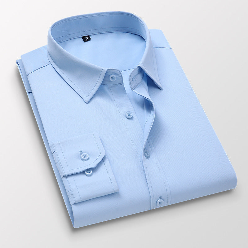 New Men Shirt Long Sleeve Casual Slim Shirt