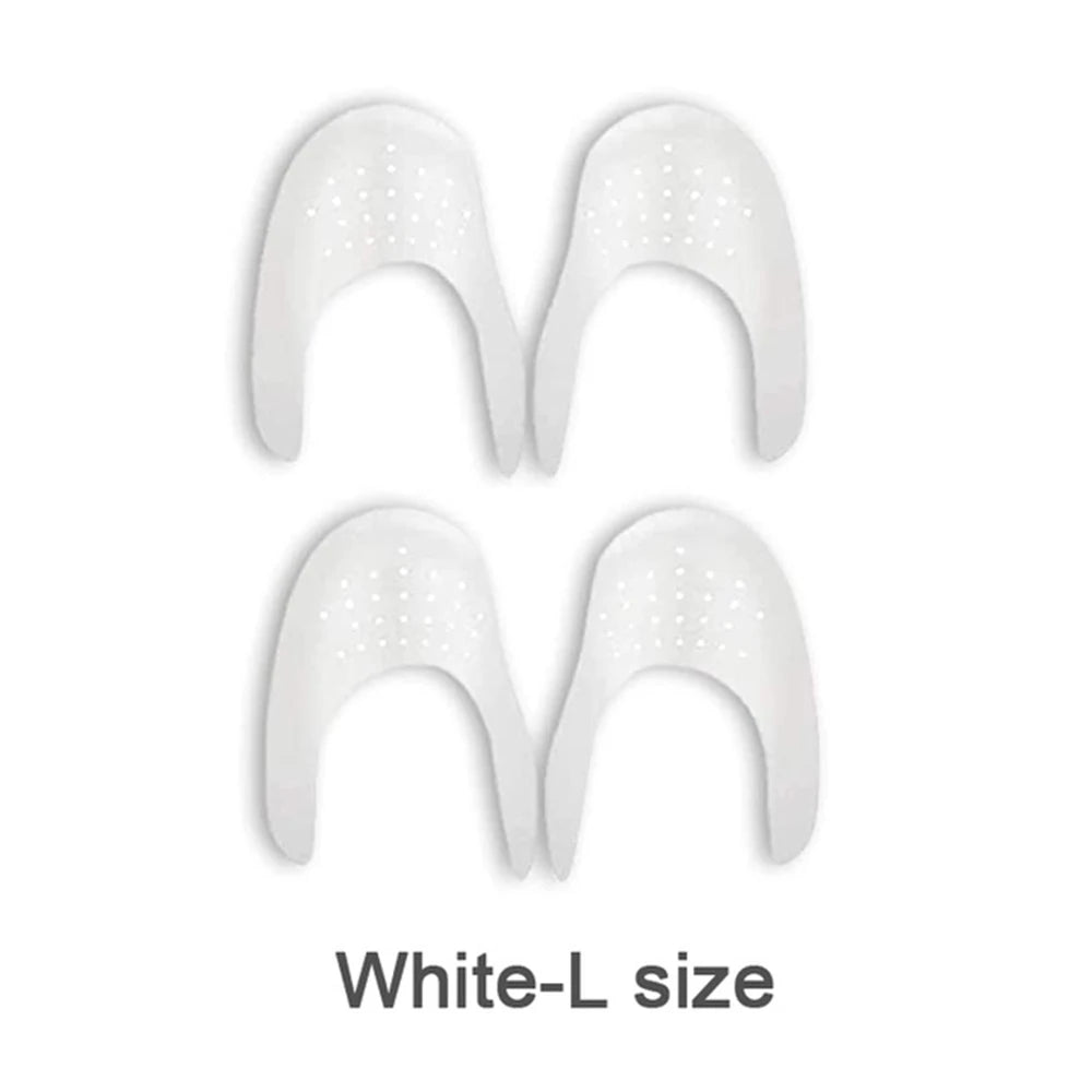 New 2 Pair Sneakers Anti Crease Protector for Sports Anti Fold Stretcher Accessories Basketball Extender Protection|Shoe Care Kit