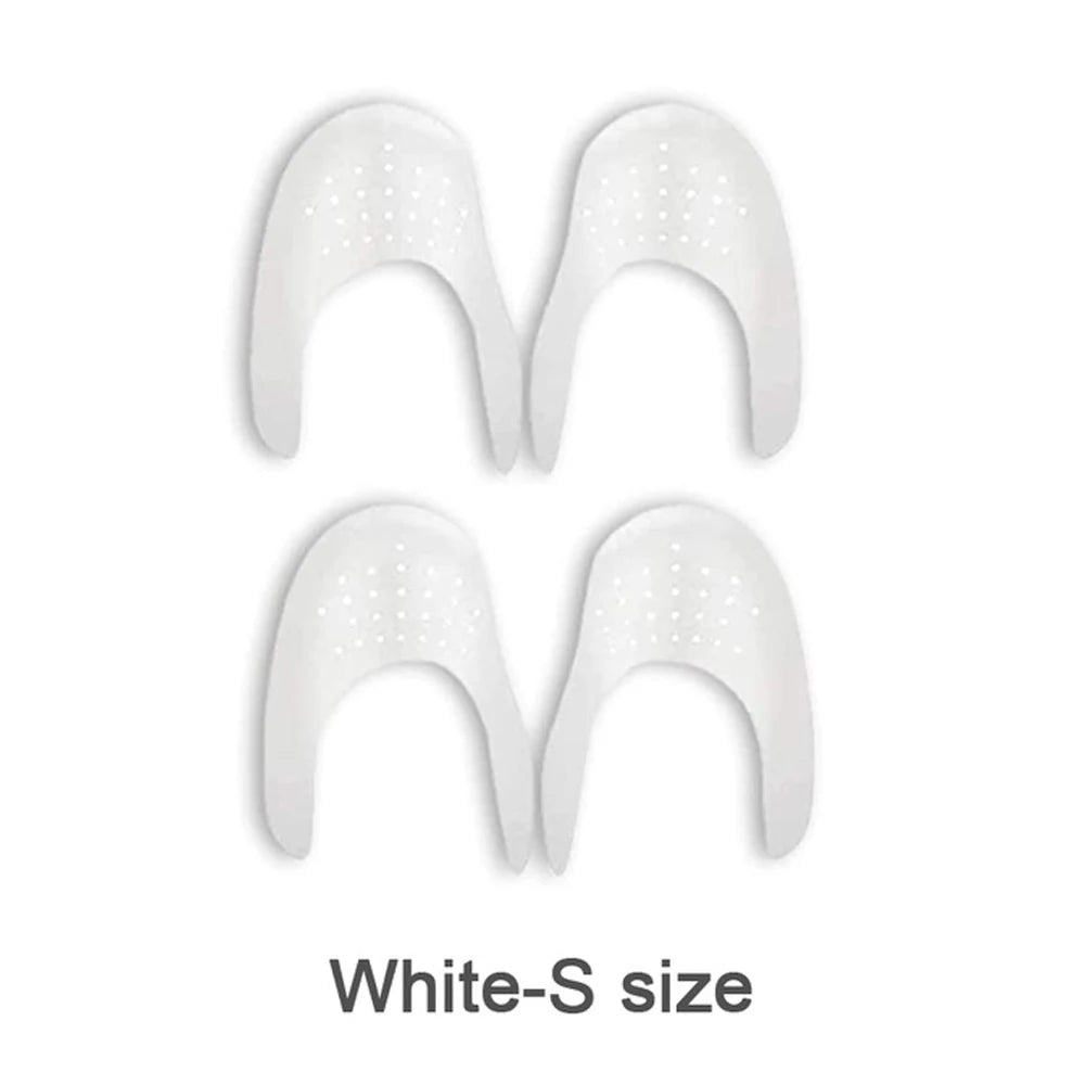 New 2 Pair Sneakers Anti Crease Protector for Sports Anti Fold Stretcher Accessories Basketball Extender Protection|Shoe Care Kit