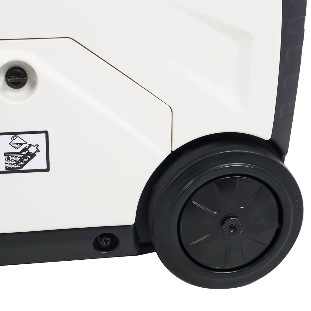 Inverter Generator 4500w portable generator electric start, Super quiet foldable handle with wheel,212cc 4 stroke CARB EPA compliant