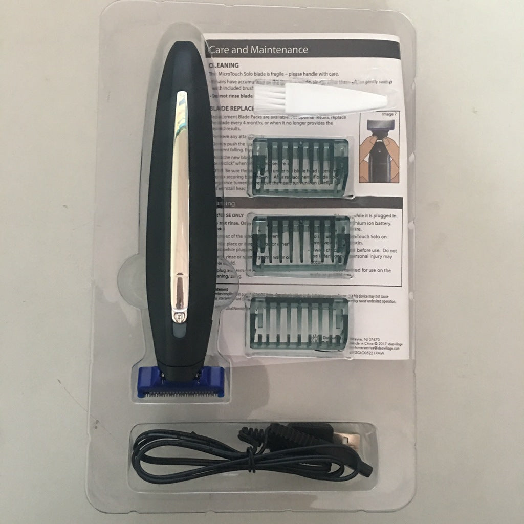 New Men Electric Micro-touch Three Head Multi-function Razor Repair
