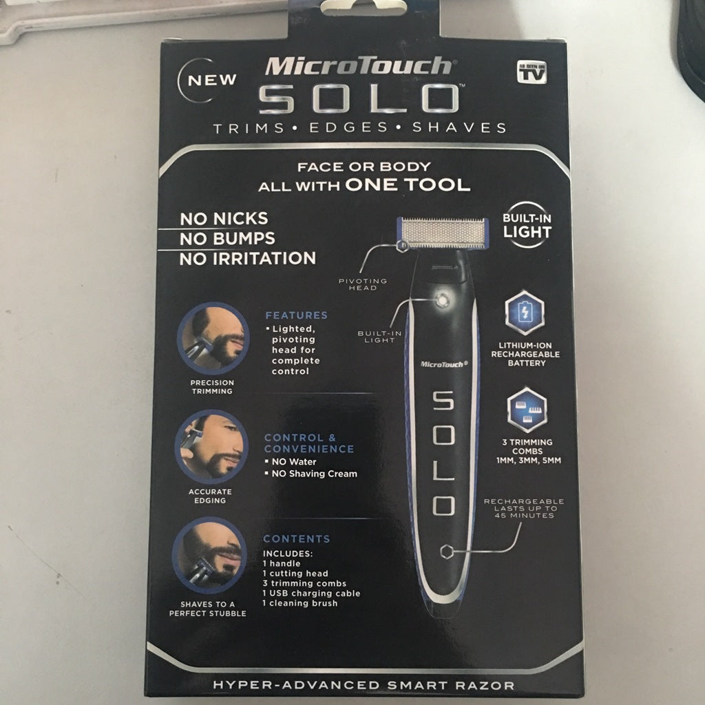 New Men Electric Micro-touch Three Head Multi-function Razor Repair