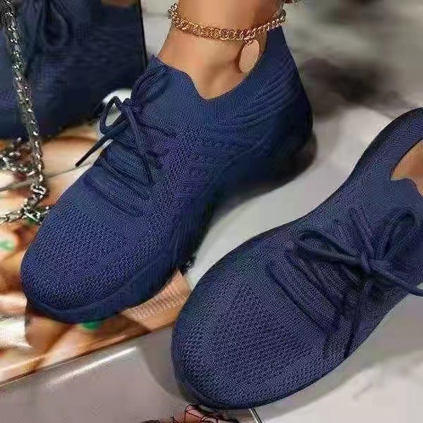 New Women Cushion Bottom Mesh Breathable Casual Shoes