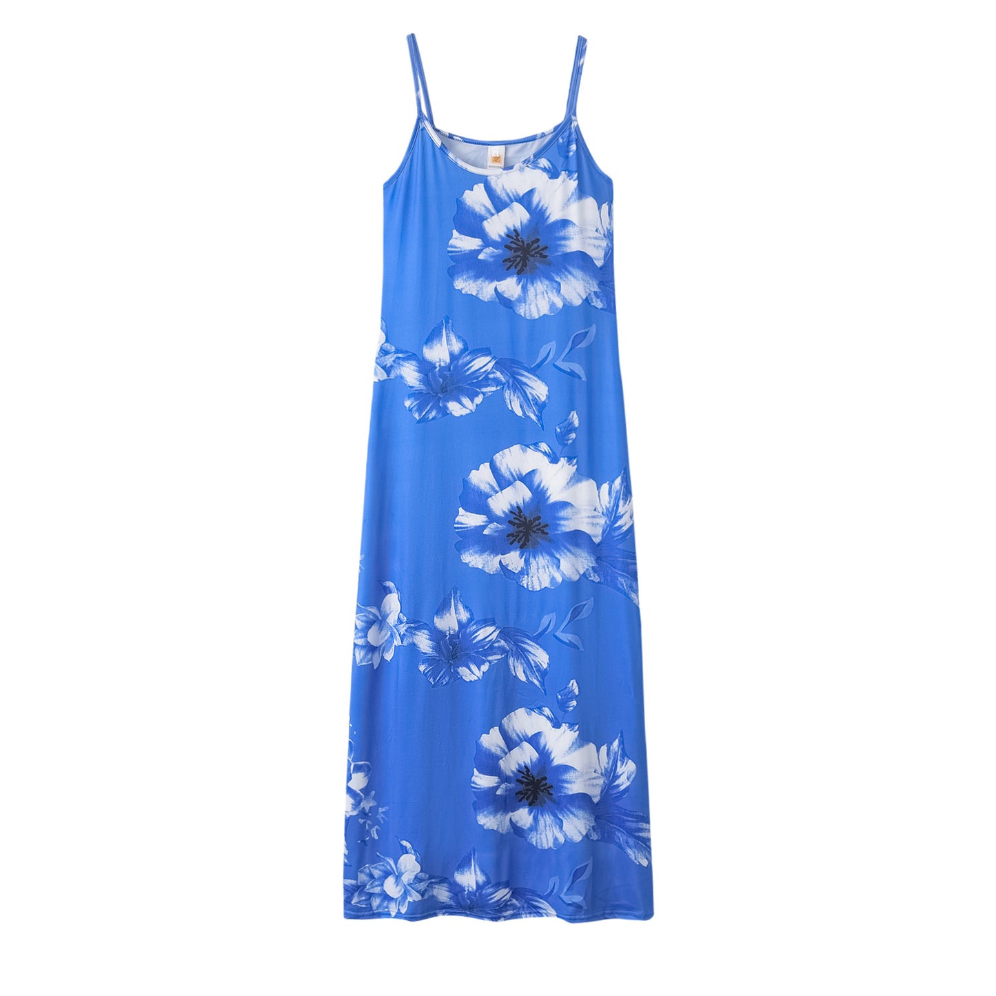 New Women Summer Sexy Low-cut Printed Flower Suspender Dress