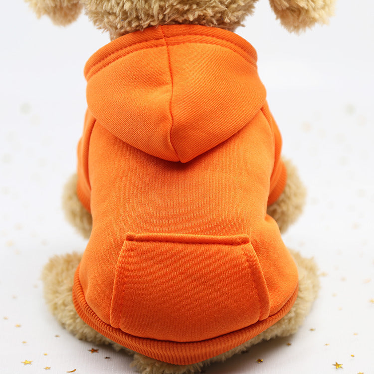 New Autumn And Winter Sweater Pocket Two-legged Clothes Sports Style Pet Clothes