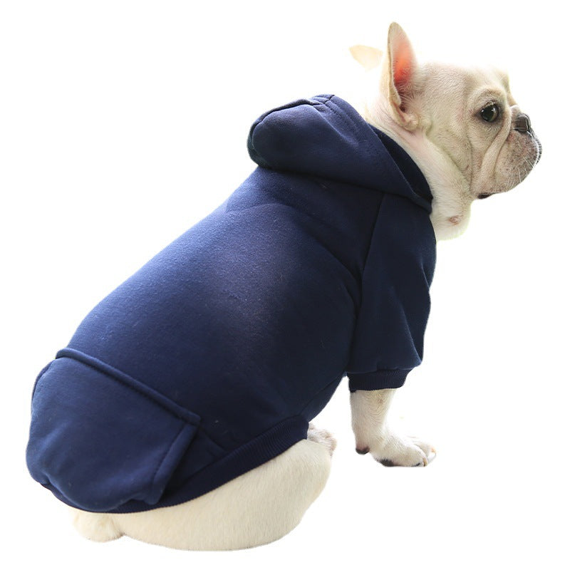 New Autumn And Winter Sweater Pocket Two-legged Clothes Sports Style Pet Clothes