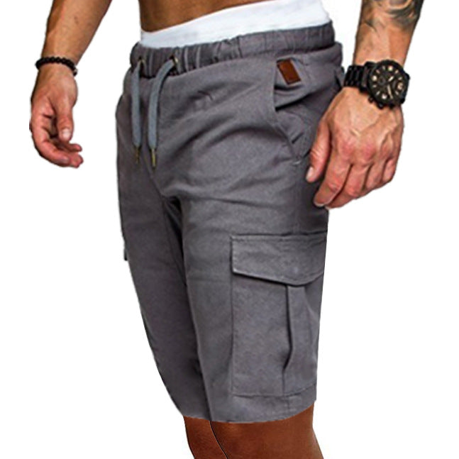 New Men Casual Multi-pocket Shorts