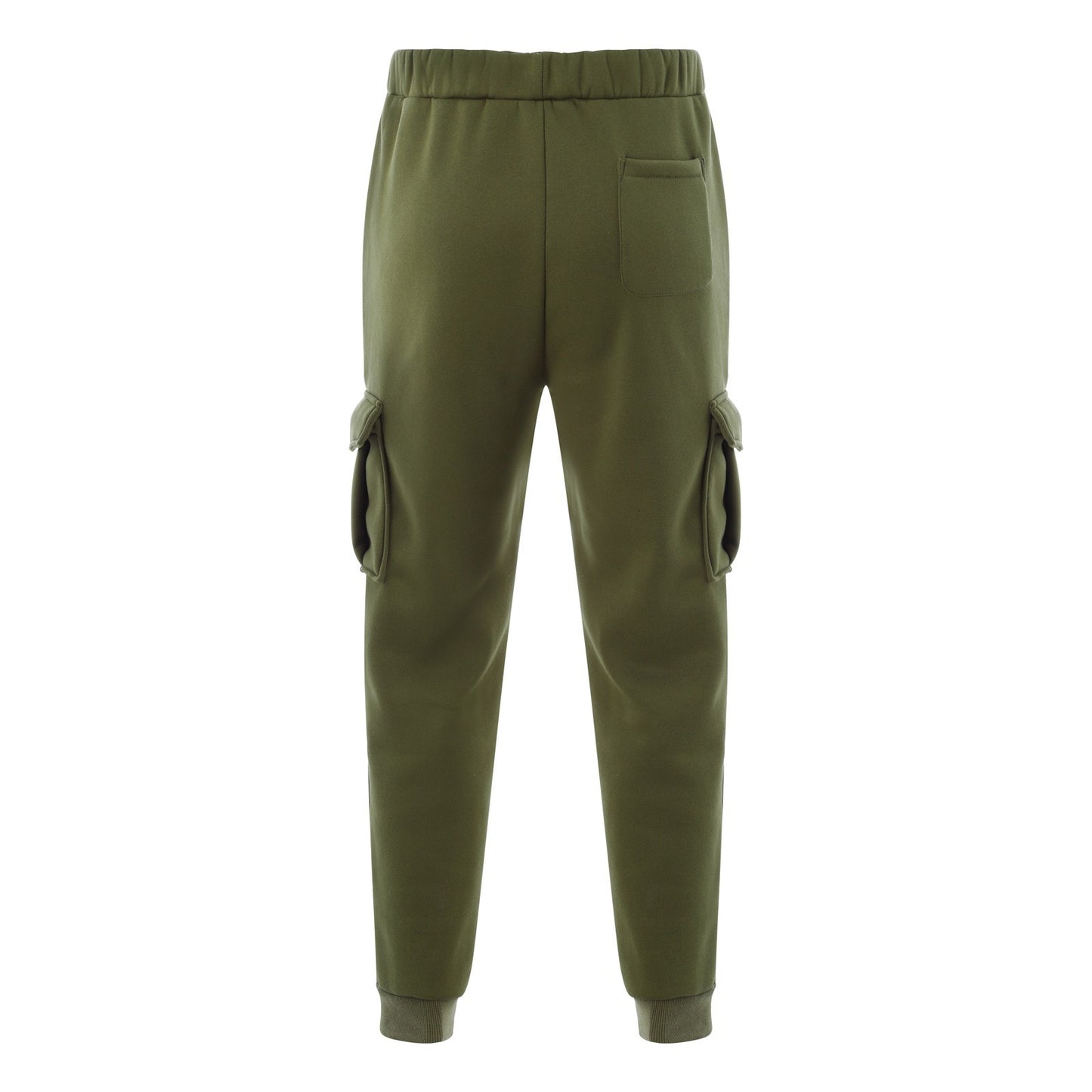 New Men Winter Pocket Sports Fleece Pants