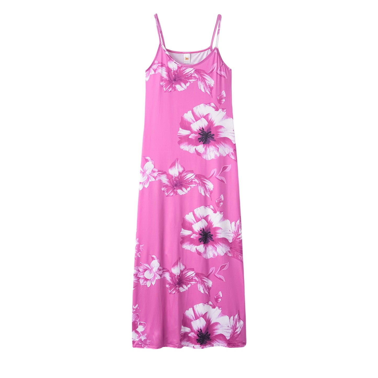 New Women Summer Sexy Low-cut Printed Flower Suspender Dress