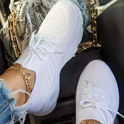 New Women Cushion Bottom Mesh Breathable Casual Shoes