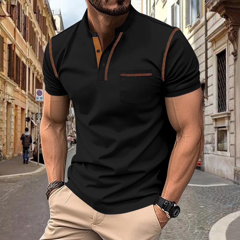 New Summer Men Polo Clothes Top