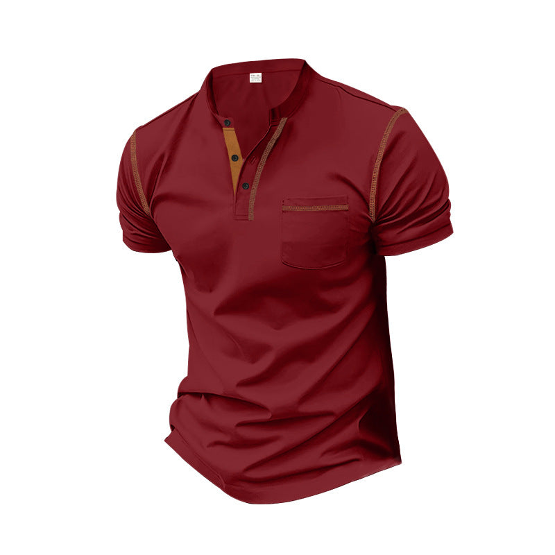 New Summer Men Polo Clothes Top
