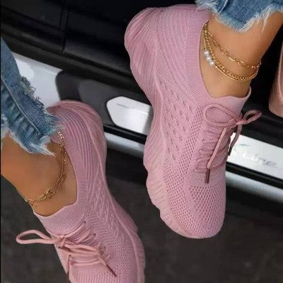 New Women Cushion Bottom Mesh Breathable Casual Shoes