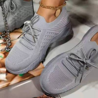 New Women Cushion Bottom Mesh Breathable Casual Shoes