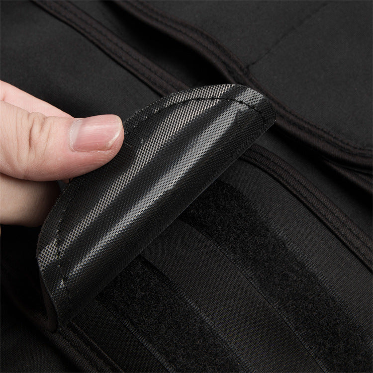 New Plus Size Men Neoprene Gym Clothes Waist Control Big Belly Tummy Shapewear