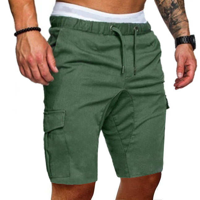 New Men Casual Multi-pocket Shorts