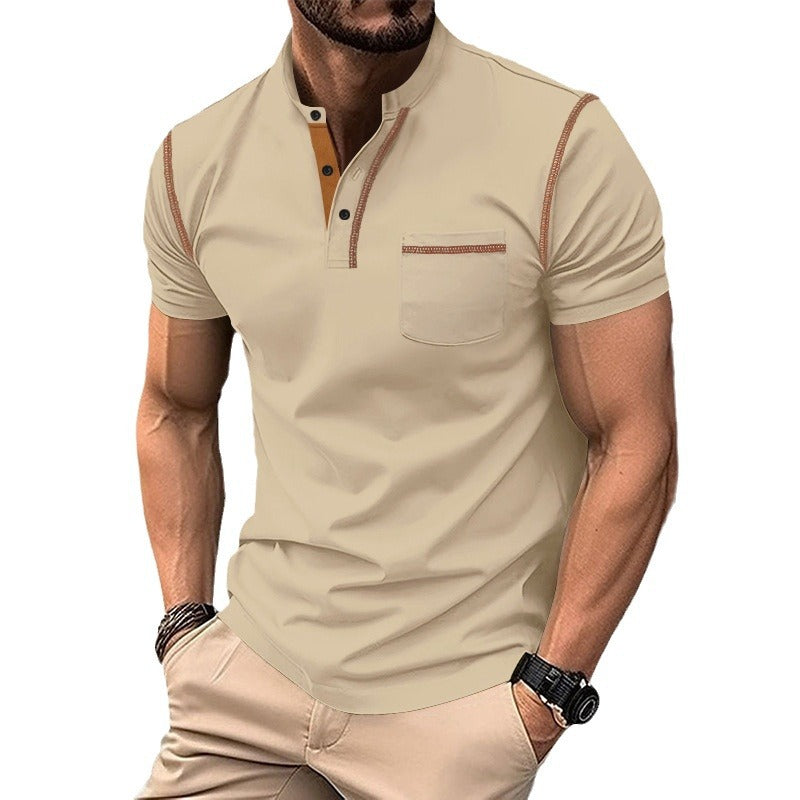 New Summer Men Polo Clothes Top
