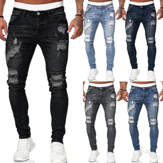 New Denim Pencil Pants for Men