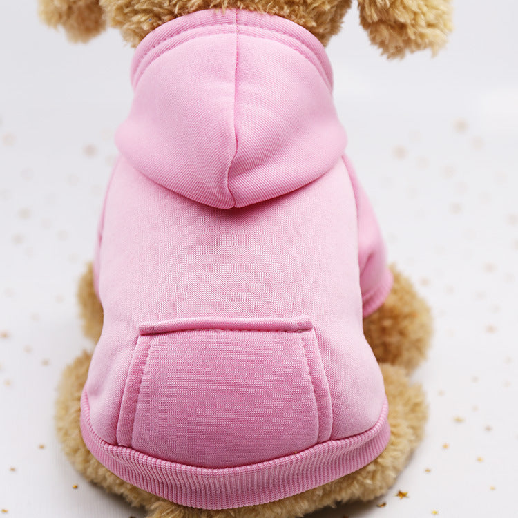 New Autumn And Winter Sweater Pocket Two-legged Clothes Sports Style Pet Clothes