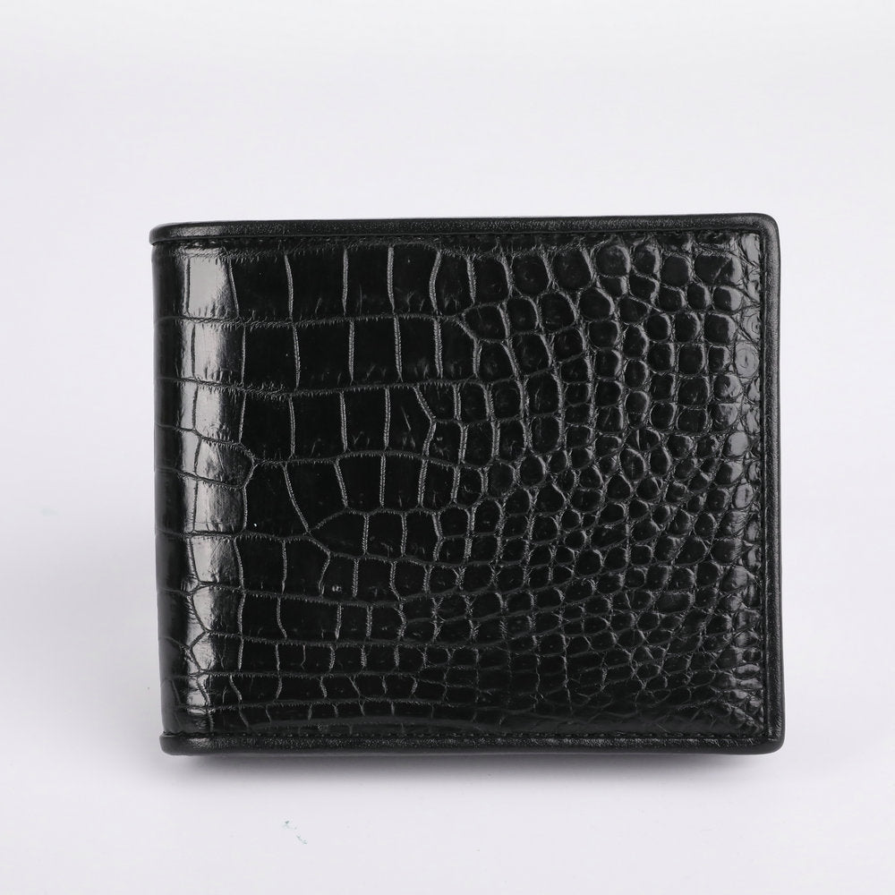New Crocodile Leather Wallet Men Genuine Leather Horizontal Wallet
