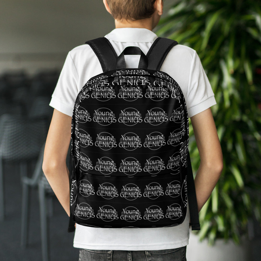 YOUNG GENIUS ECHO  Backpack  Black/ White