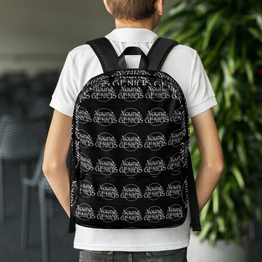 YOUNG GENIUS ECHO  Backpack  Black/ White