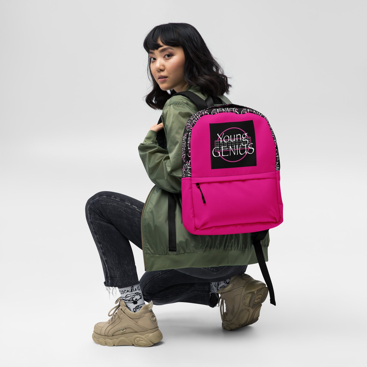 YOUNG GENIUS  Backpack  Pink