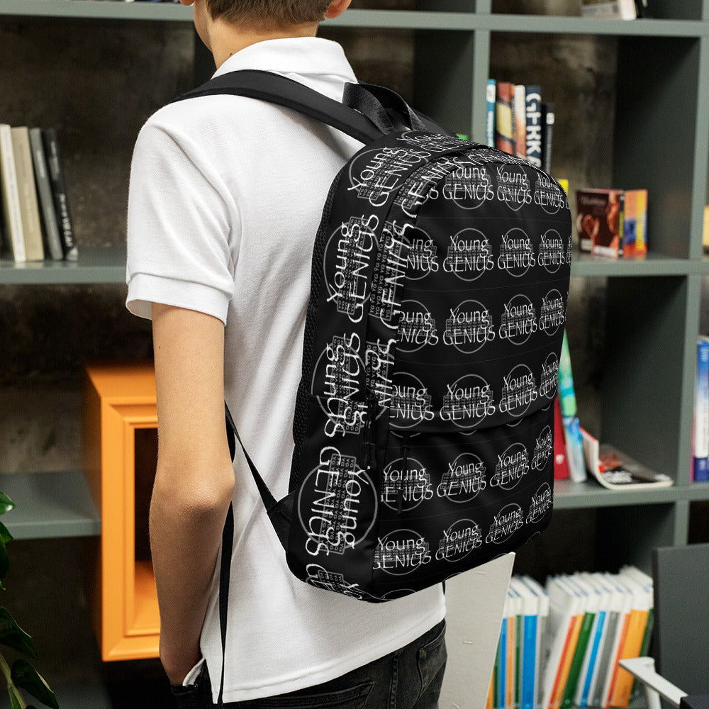 YOUNG GENIUS ECHO  Backpack  Black/ White