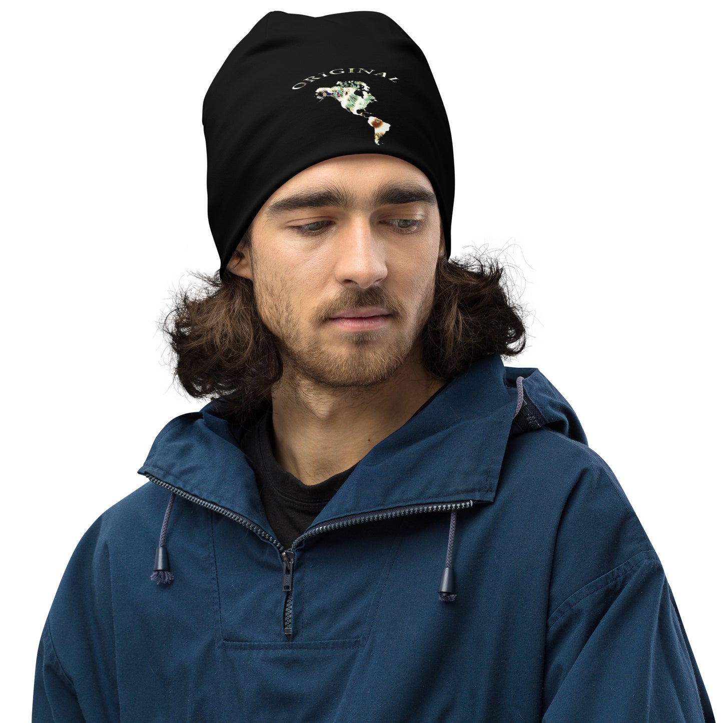 ONE ORIGINAL GEAR   Beanie  Black/ White