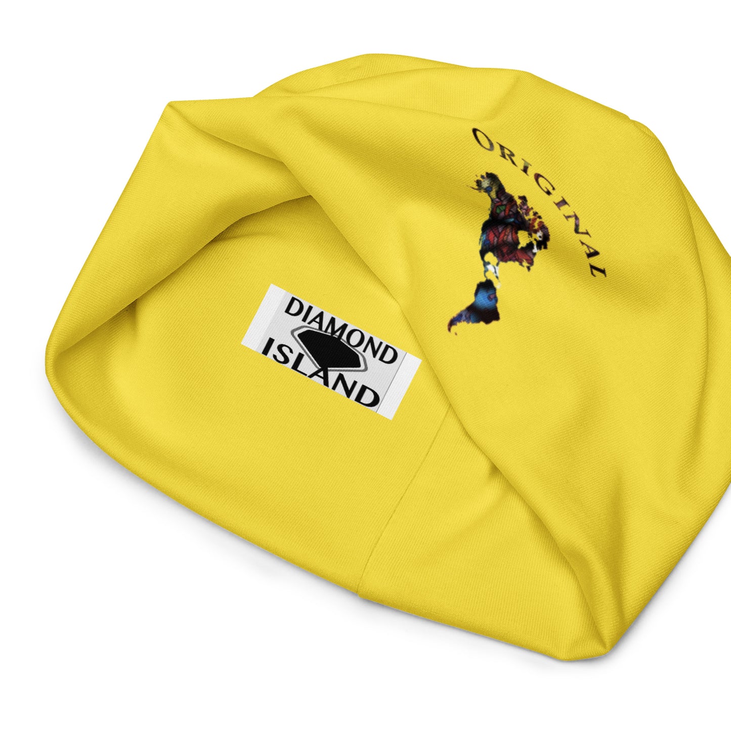ONE ORIGINAL GEAR (SUN RISE WEAR)   Beanie  Yellow/ Multi Color