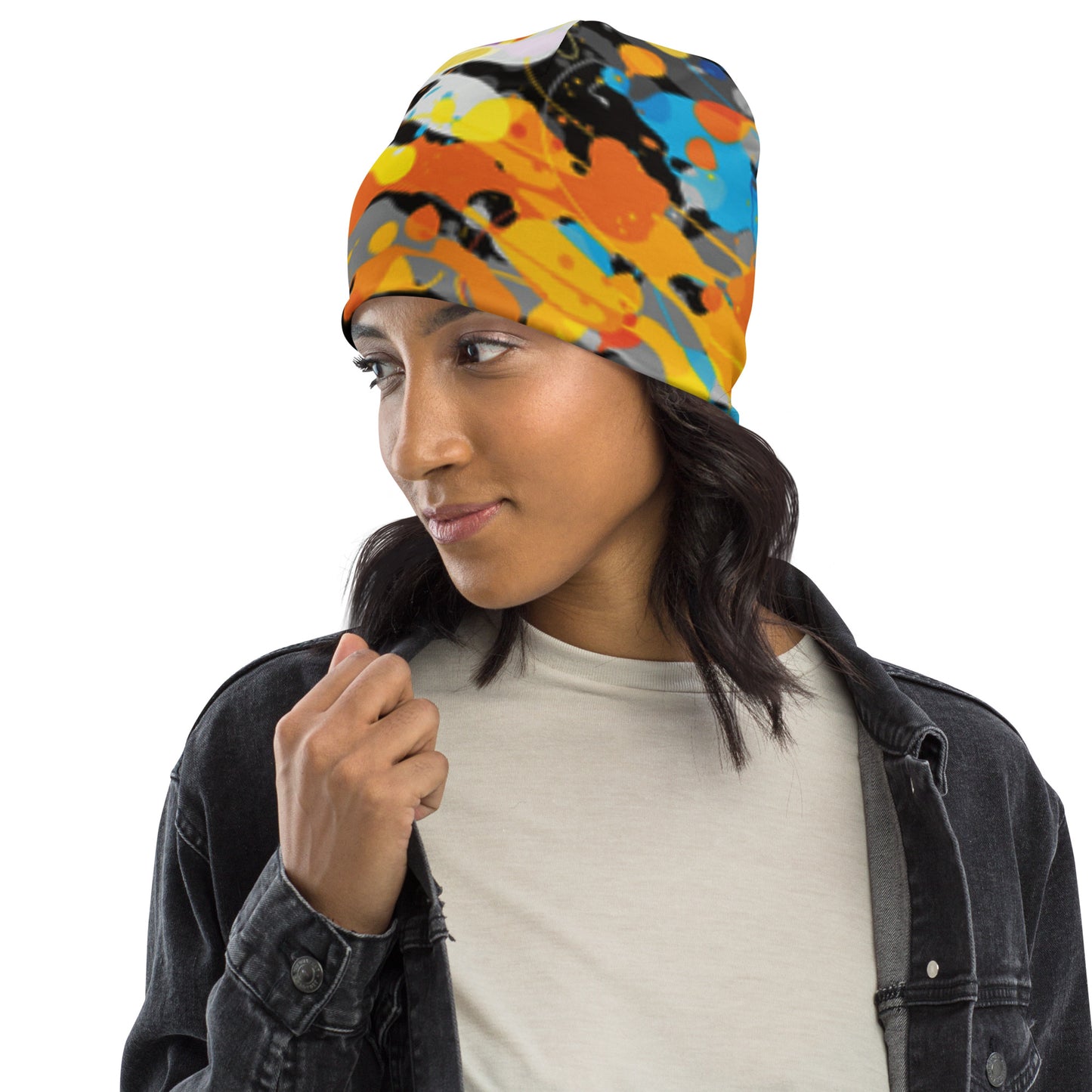 DIAMOND ISLAND (GOLD)   Beanie