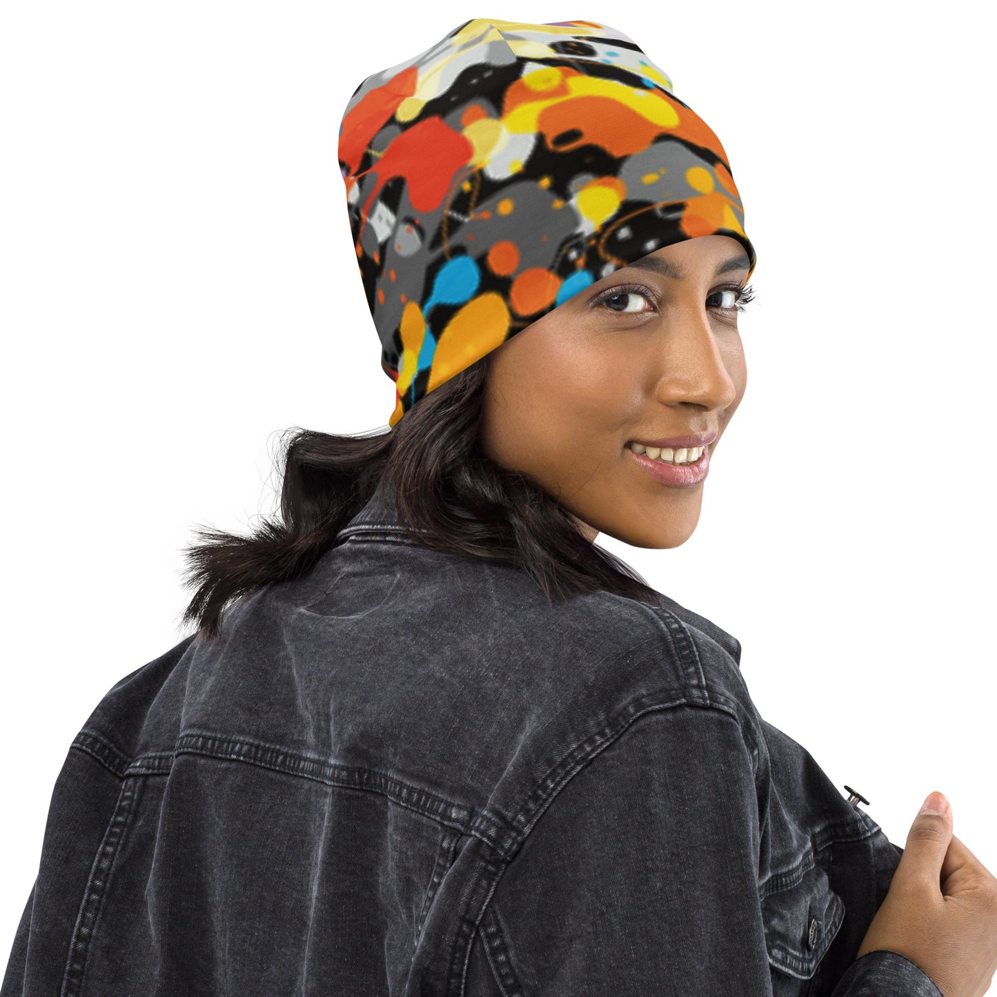DIAMOND ISLAND (GOLD)   Beanie